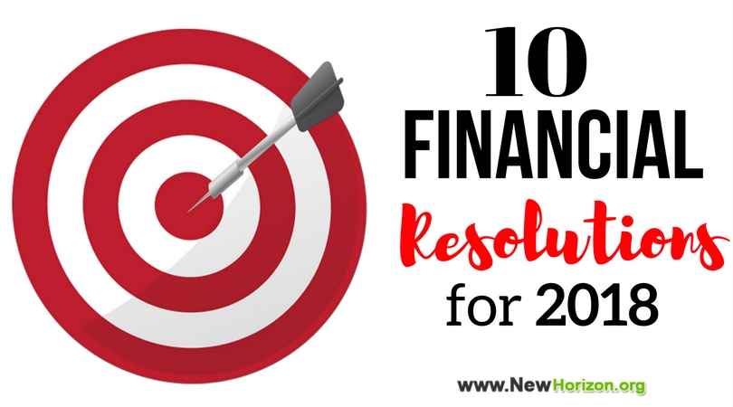 10 Financial Resolutions for 2018