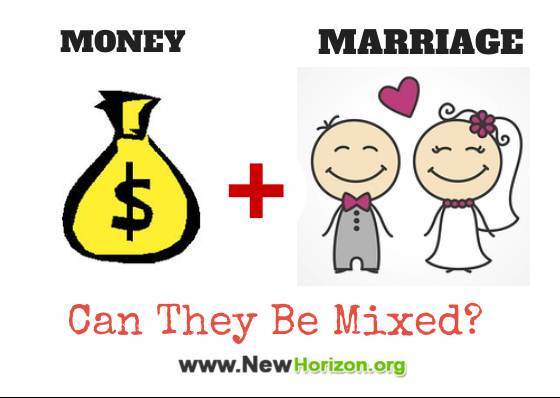 Money and Marriage, Can They Be Mixed?