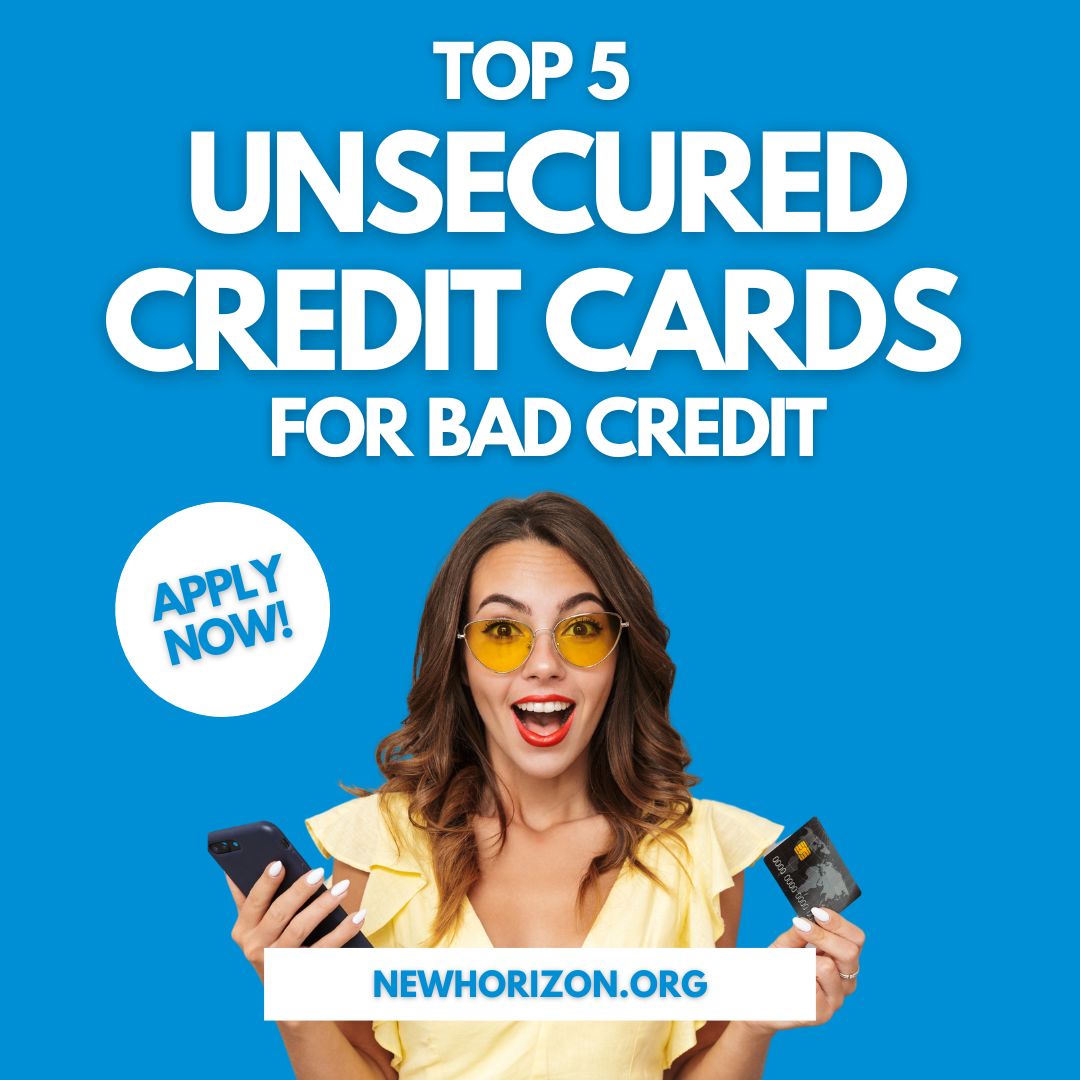 unsecured credit cards for bad credit