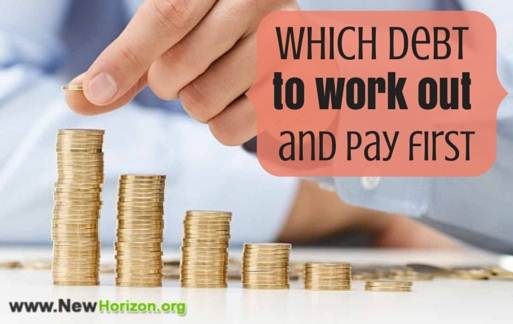 which debt to work out and pay first