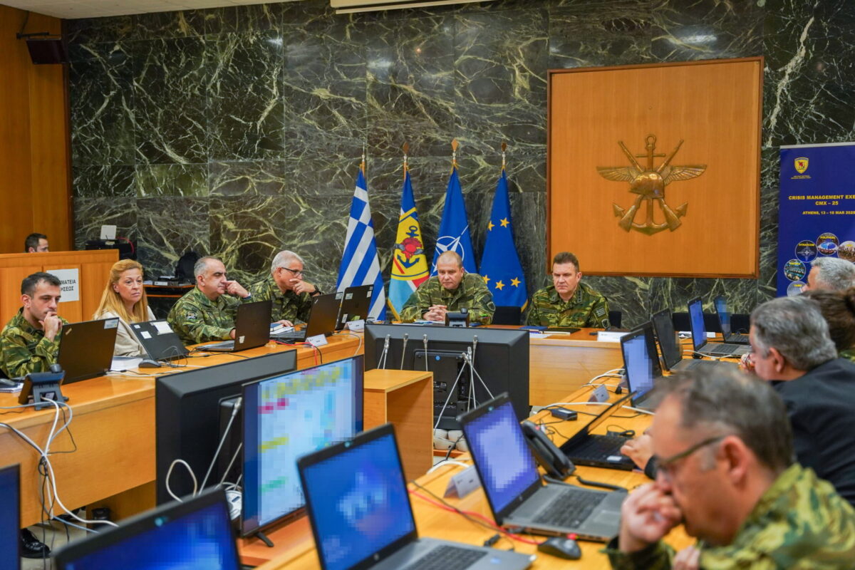 CMX25: Το ΓΕΕΘΑ συμμετείχε στην τελική φάση της άσκησης Διαχείρισης Κρίσεων του NATO [pics]