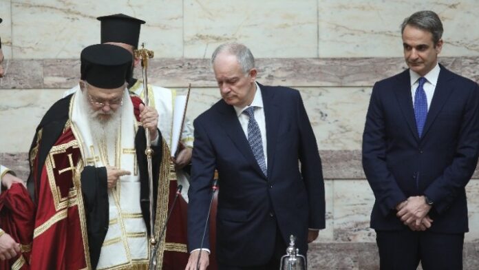 Constantine-Tassoulas-sworn-in-as Constantine Tassoulas sworn in as President of the Hellenic Republic