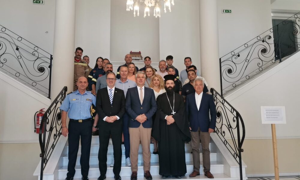 Δωρεά Υλικού από την Πυροσβεστική Υπηρεσία του Αεροδρομίου Μονάχου στην Πυροσβεστική Υπηρεσία Έβρου