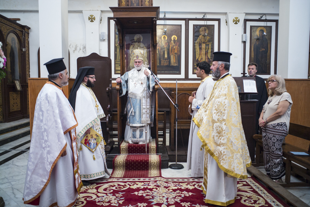 Εορτασμός της μνήμης των Αγίων Αναργύρων Κοσμά και Δαμιανού στη Σούμπρα του Καΐρου