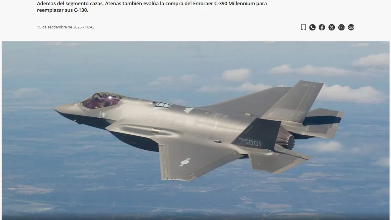 Η Ελλάδα εξετάζει να αποκτήσει περισσότερα F-35 και να σταματήσει τον εκσυγχρονισμό των F-16 Block 50 (Ισπανικό Δημοσίευμα)