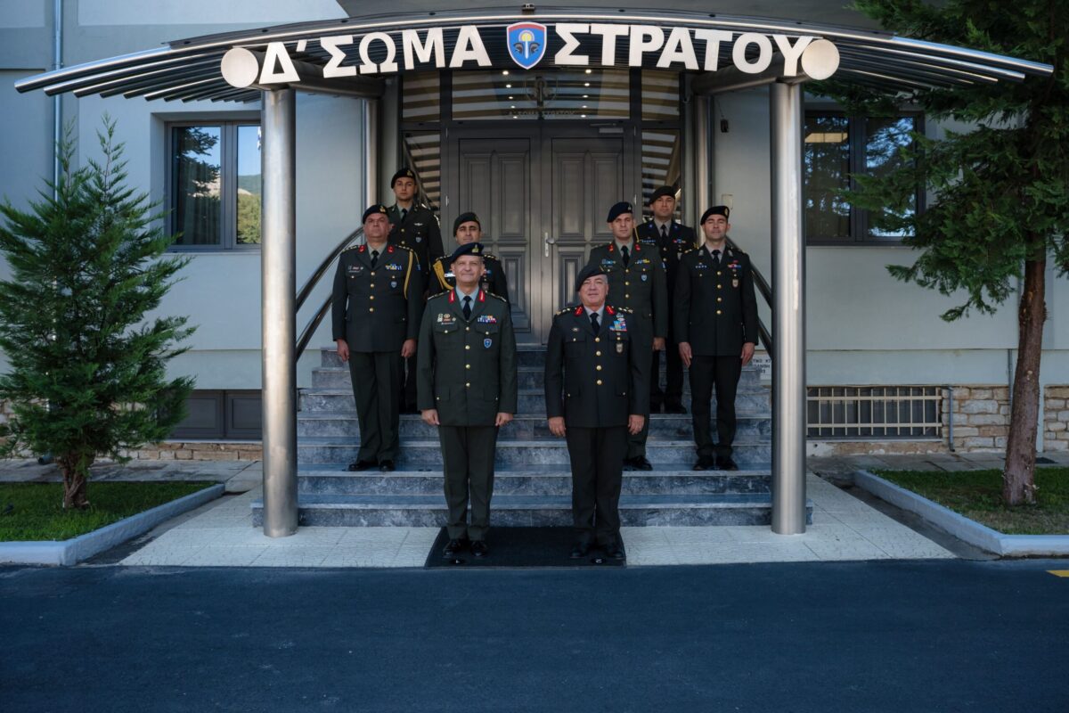 ΜΟΕ: Ο Τούρκος Διοικητής του τ/5ου Σώματος Στρατού επισκέφθηκε την έδρα του Δ΄ ΣΣ στην Ξάνθη [pics]
