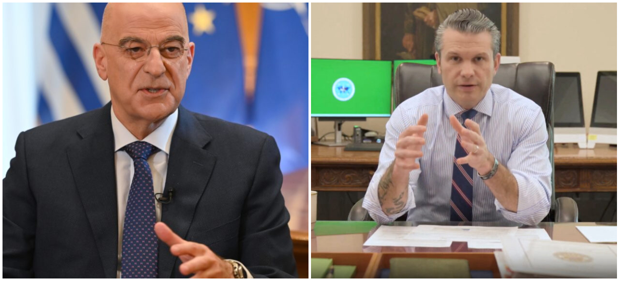 o-nikos-dendias-milise-gia Ο Νίκος Δένδιας μίλησε για πρώτη φορά με τον υπουργό Άμυνας των ΗΠΑ Πιτ Χέγκσεθ – Τι συζήτησαν