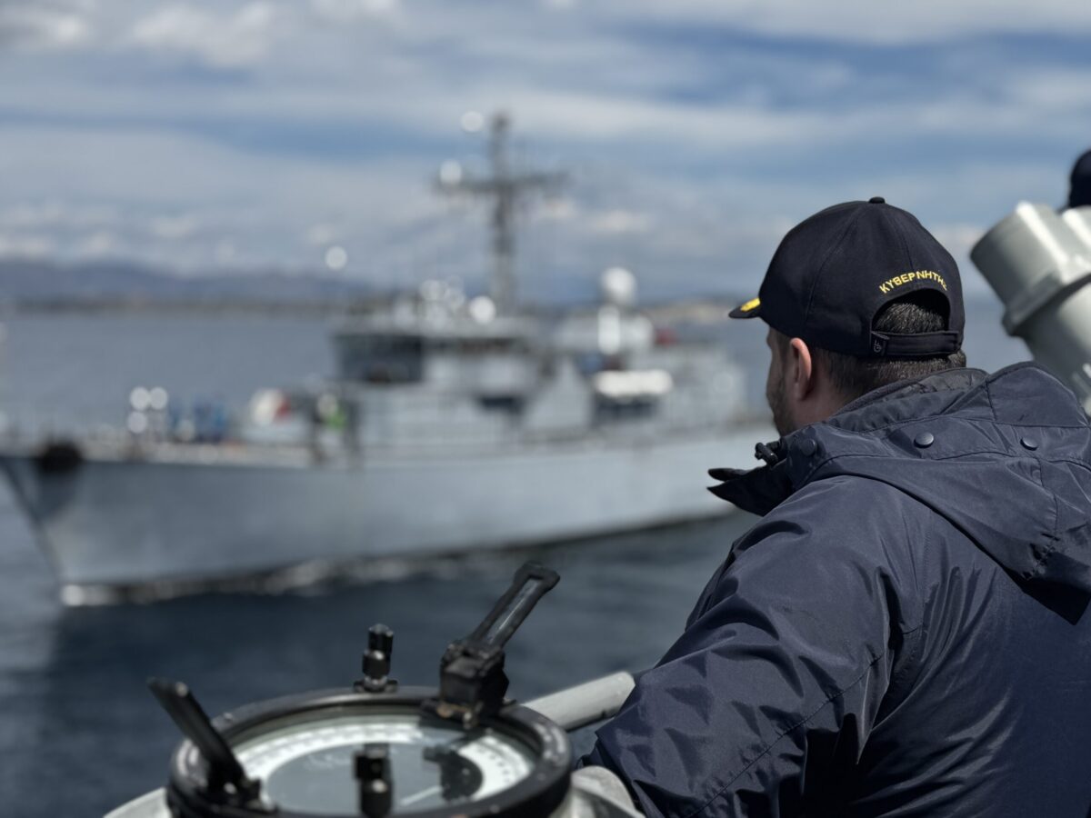 Πολεμικό Ναυτικό: Συνεκπαίδευση PASSEX του ναρκοθηρευτικού «ΚΑΛΥΨΩ» με το «FS LYRE» του γαλλικού Πολεμικού Ναυτικού [pics]