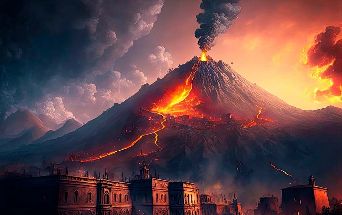Pompeii-destruction