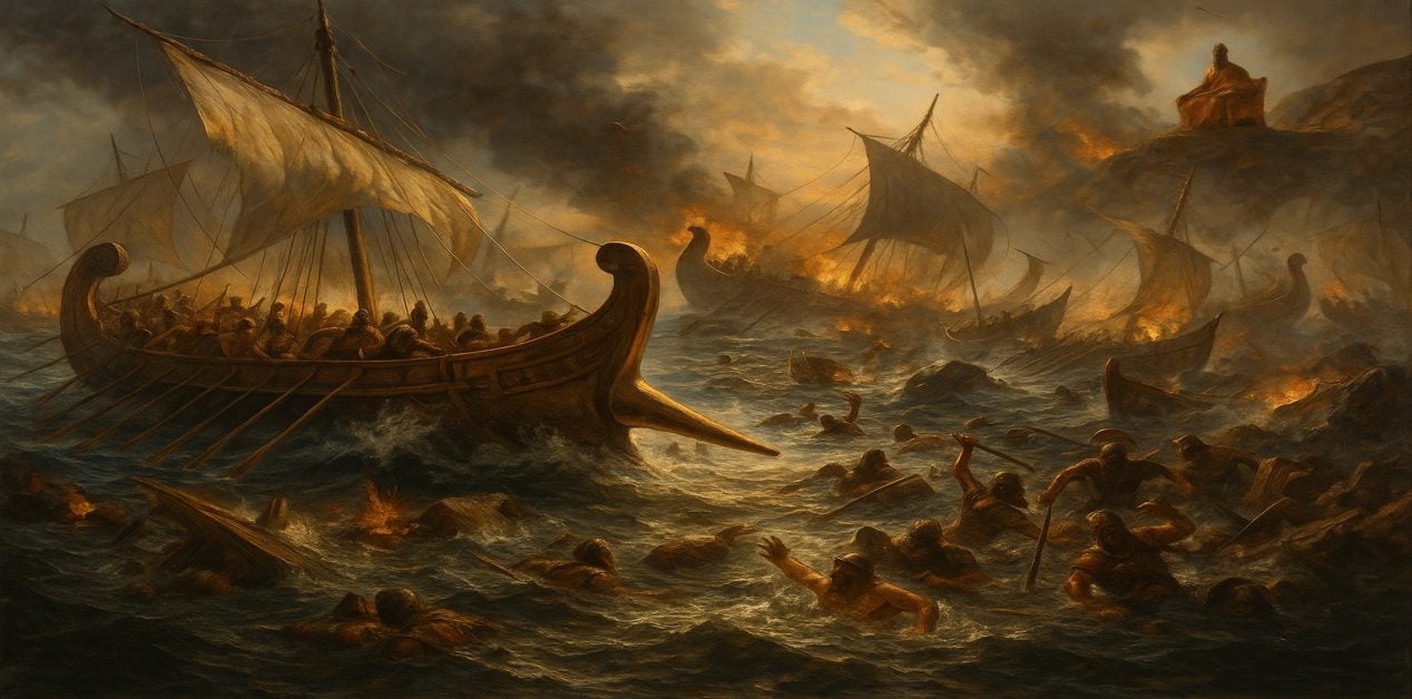 Πως ο Θεμιστοκλής παγίδεψε τον Ξέρξη στη Ναυμαχία της Σαλαμίνας