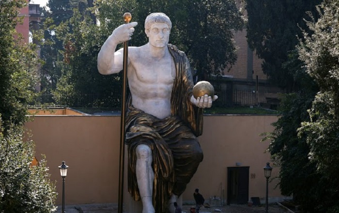 Rome_Constantine3D Ρώμη: Το 12μετρο άγαλμα του Μεγάλου Κωνσταντίνου – Πως το ανακατασκεύσαν
