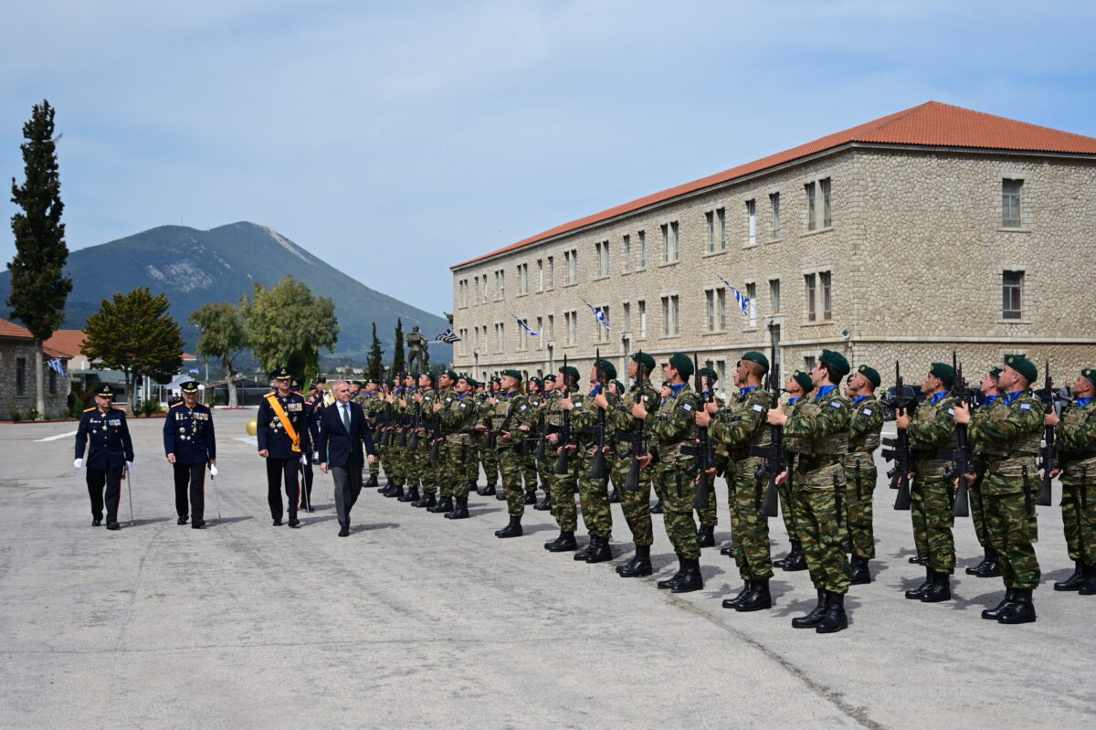 Σχολή Πεζικού: Παρουσία ΥΦΕΘΑ οι εορτασμοί για τον Άγιο Γεώργιο, Προστάτη του Στρατού Ξηράς [pics]