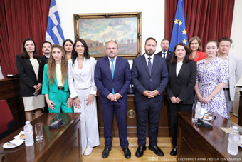 Συνάντηση του Προέδρου της Επιτροπής Ελληνισμού της Διασποράς με στελέχη του Ουκρανικού Υπουργείου Αστικής Ανάπτυξης