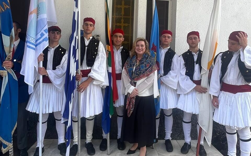 Στην Ν. Αφρική η Μάιρα Μυρογιάννη για τον εορτασμό της 25ης Μαρτίου και σειρά επαφών