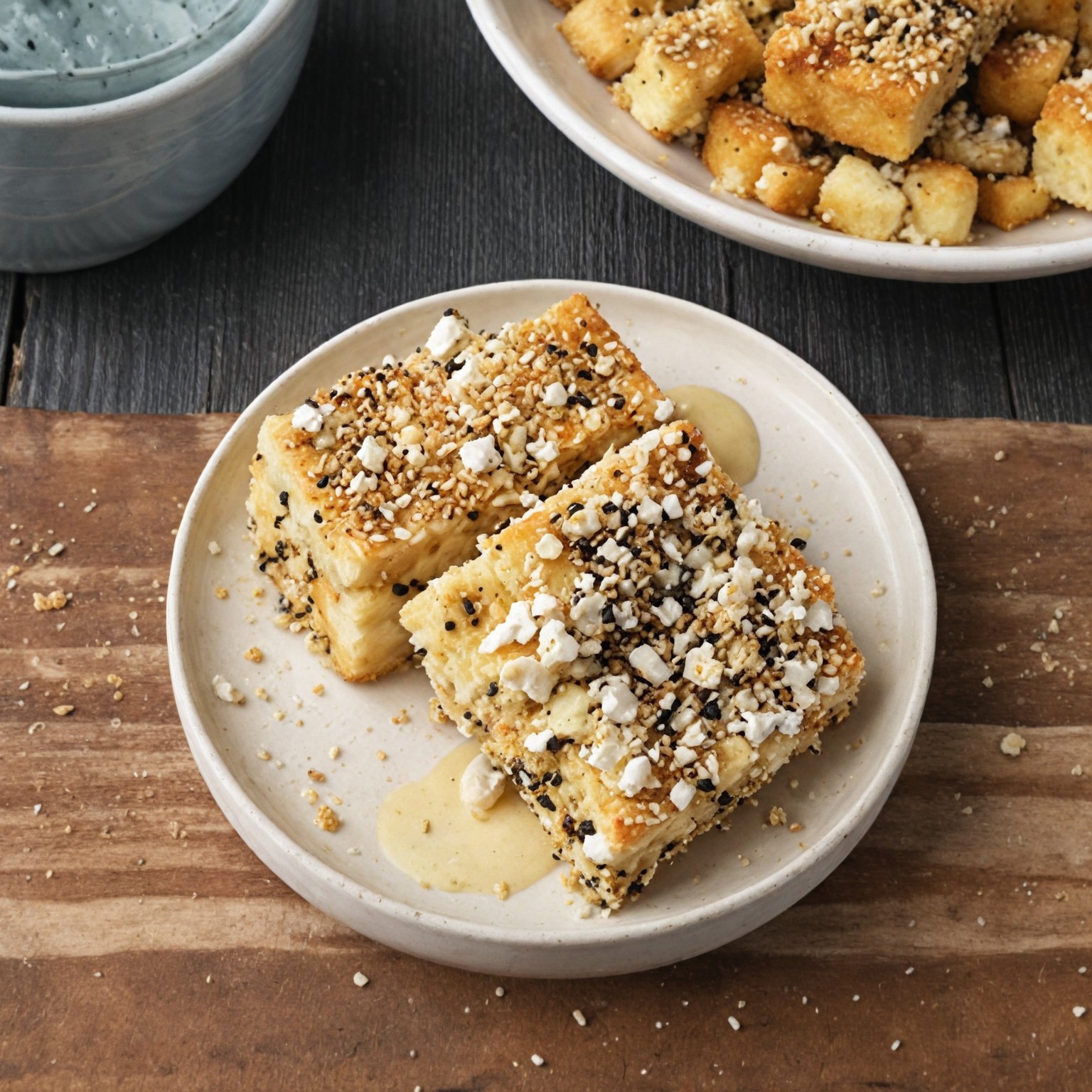 thisishellas-feta cheese with sesame seeds