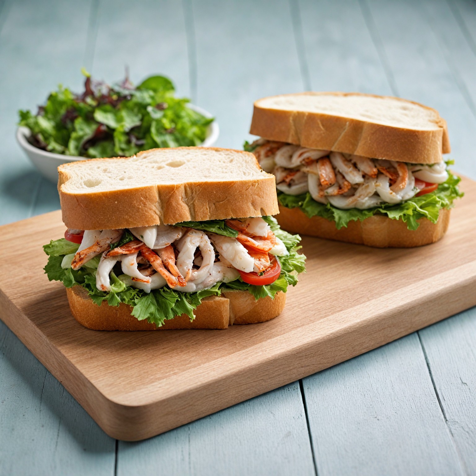 thisishellas-Sandwich with squid pesto