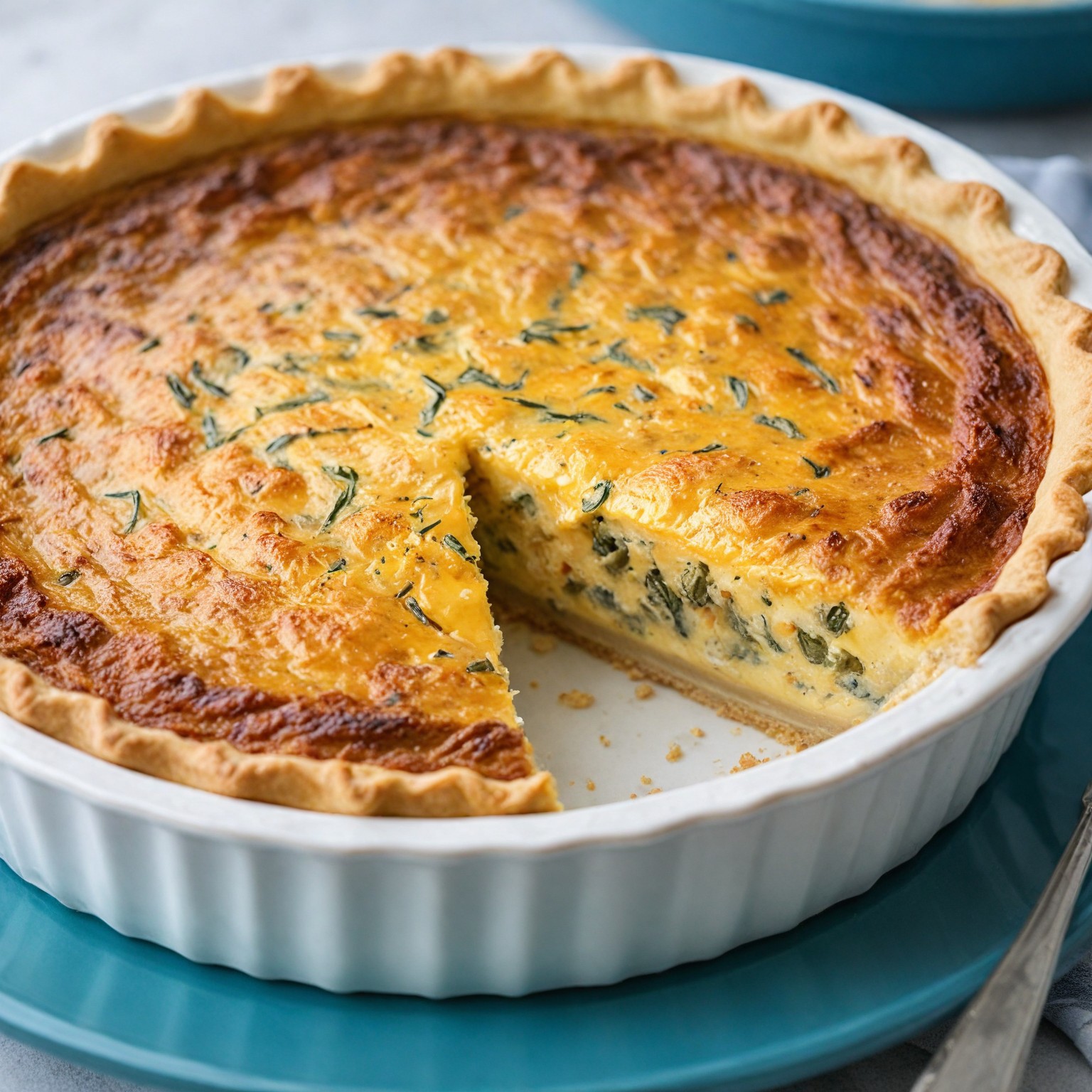 thisishellas-Tart with white cheeses and herbs
