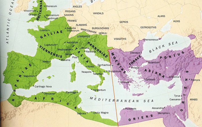 Βυζάντιο και Ρώμη: Οι πολιτικές περιπέτειες των ονομάτων