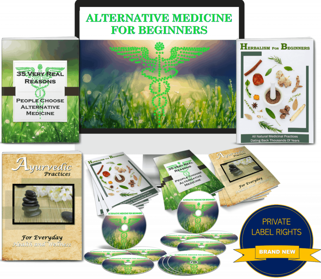 Giant Alternative Medicine For Beginners Content Bundle 2 alternative medicine bundle