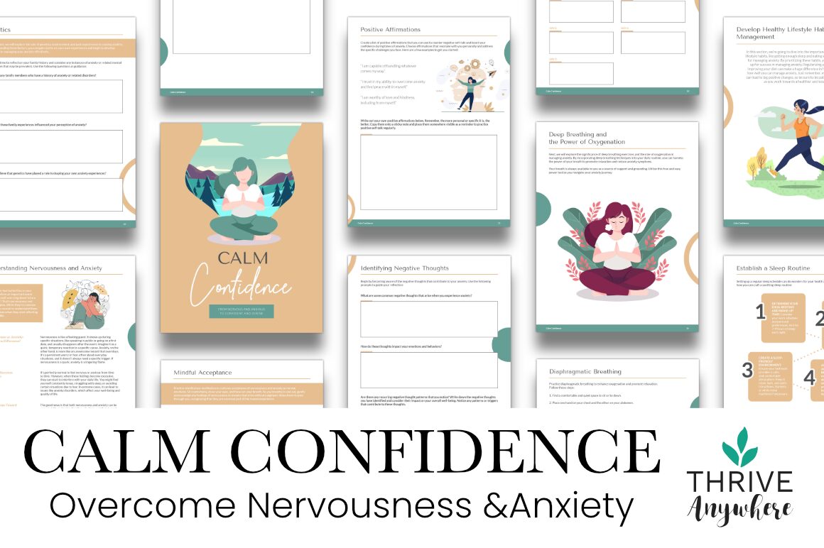 calm confidence store banner