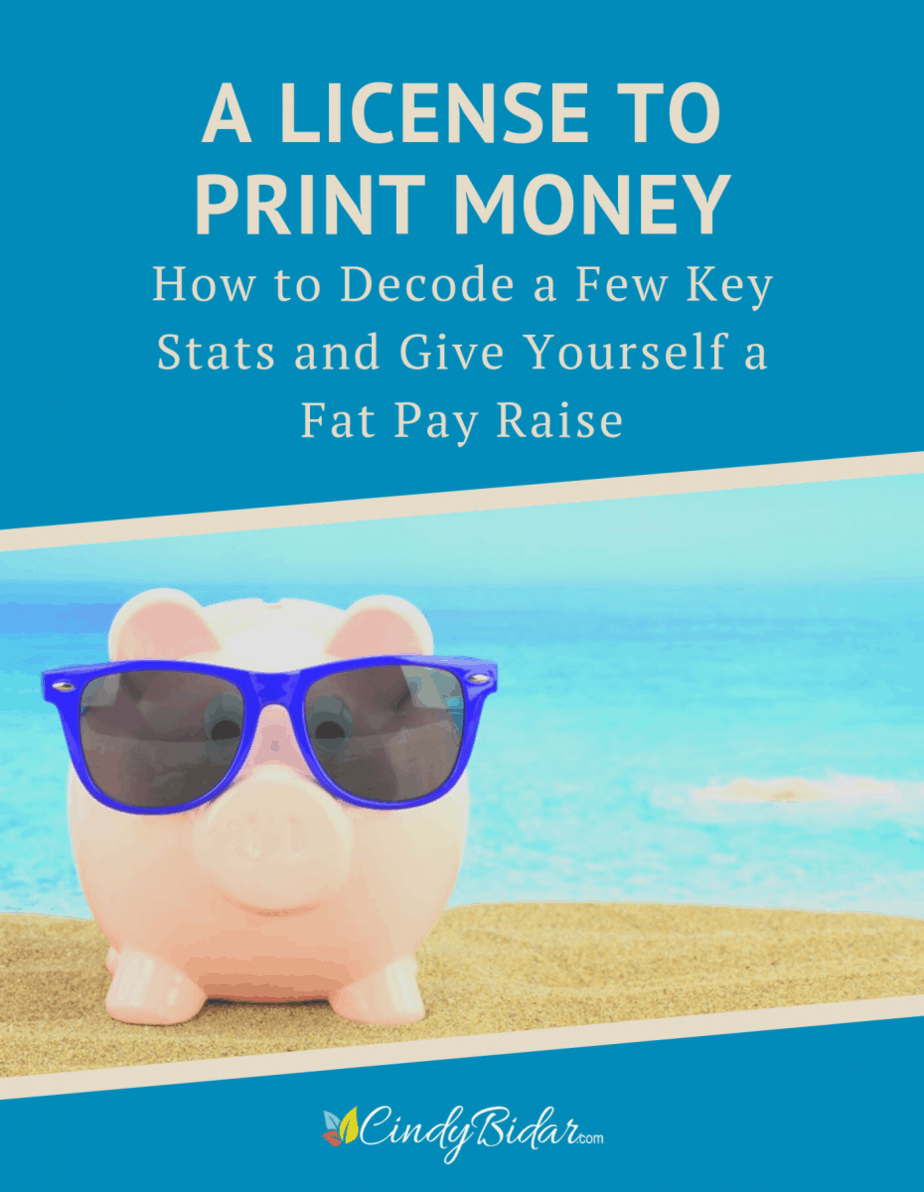 cindy bidar license to print money