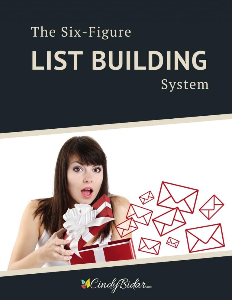 cindy bidar list building system