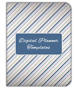 plr planners digital planner template bundle