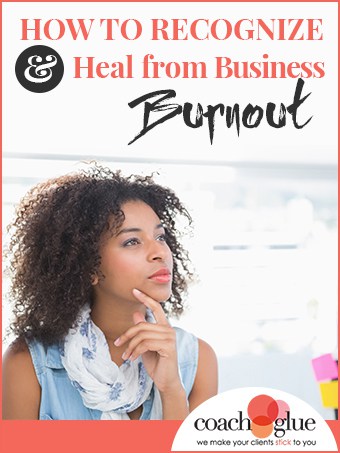 recognize and heal from burnout
