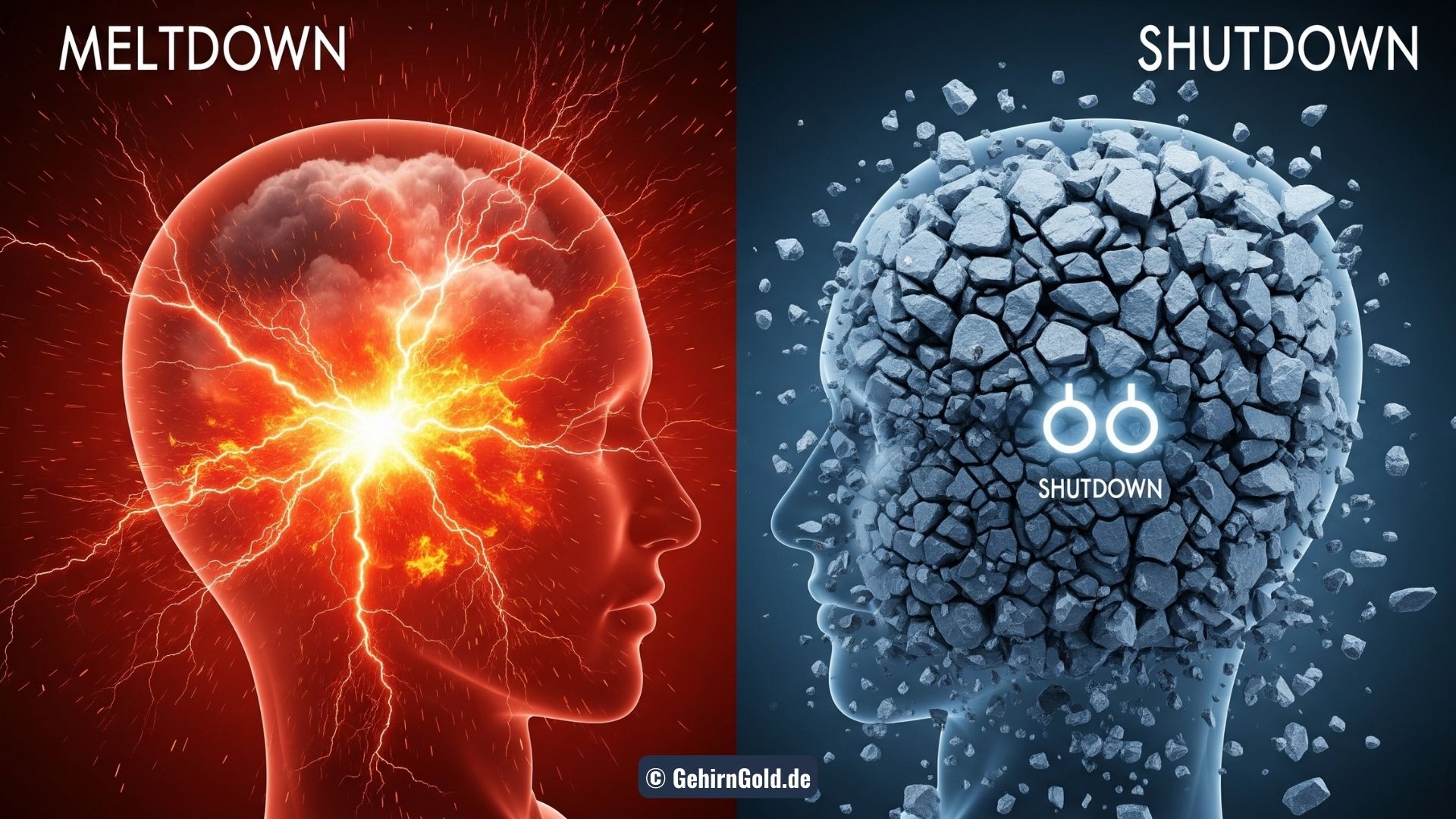 Meltdown oder Shutdown? Der entscheidende Unterschied und wie du die Anzeichen frühzeitig erkennst