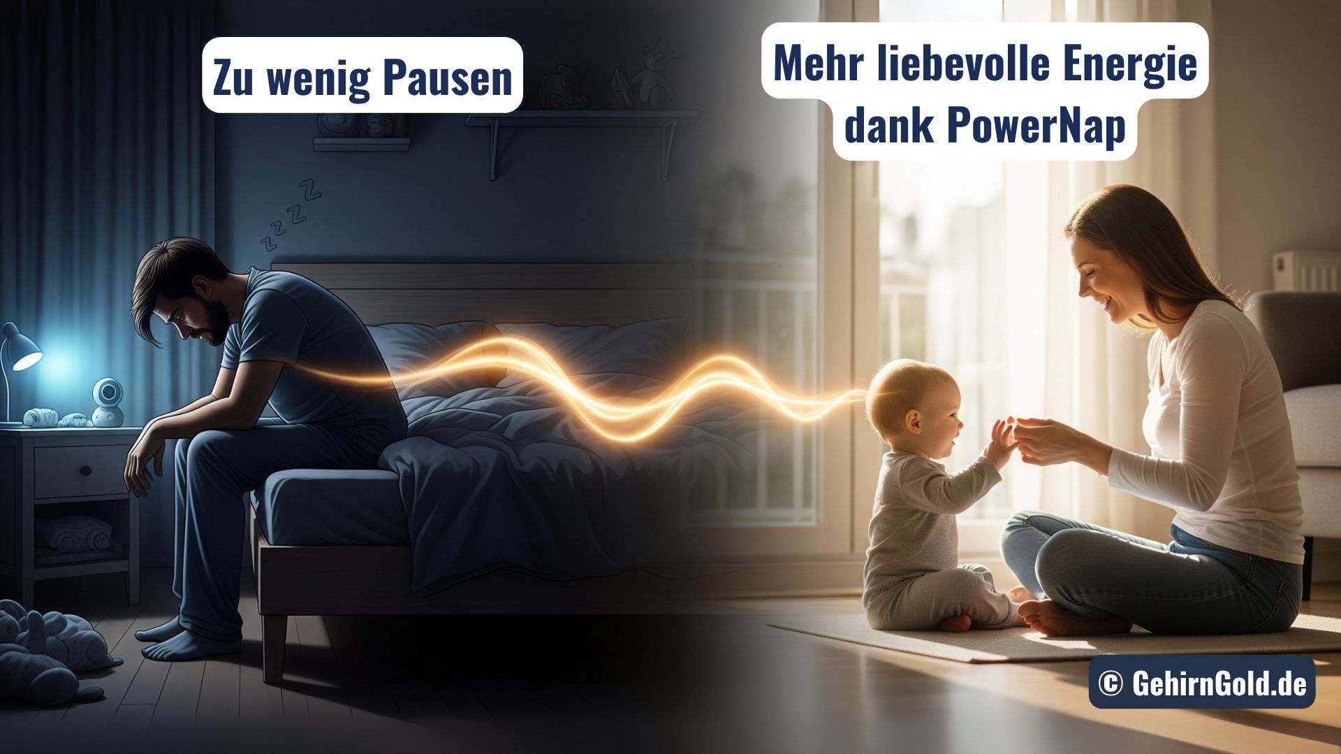 Rettungsanker PowerNap: Wie du als Mama/Papa trotz Baby-Schlafmangel Energie für die Familie behältst