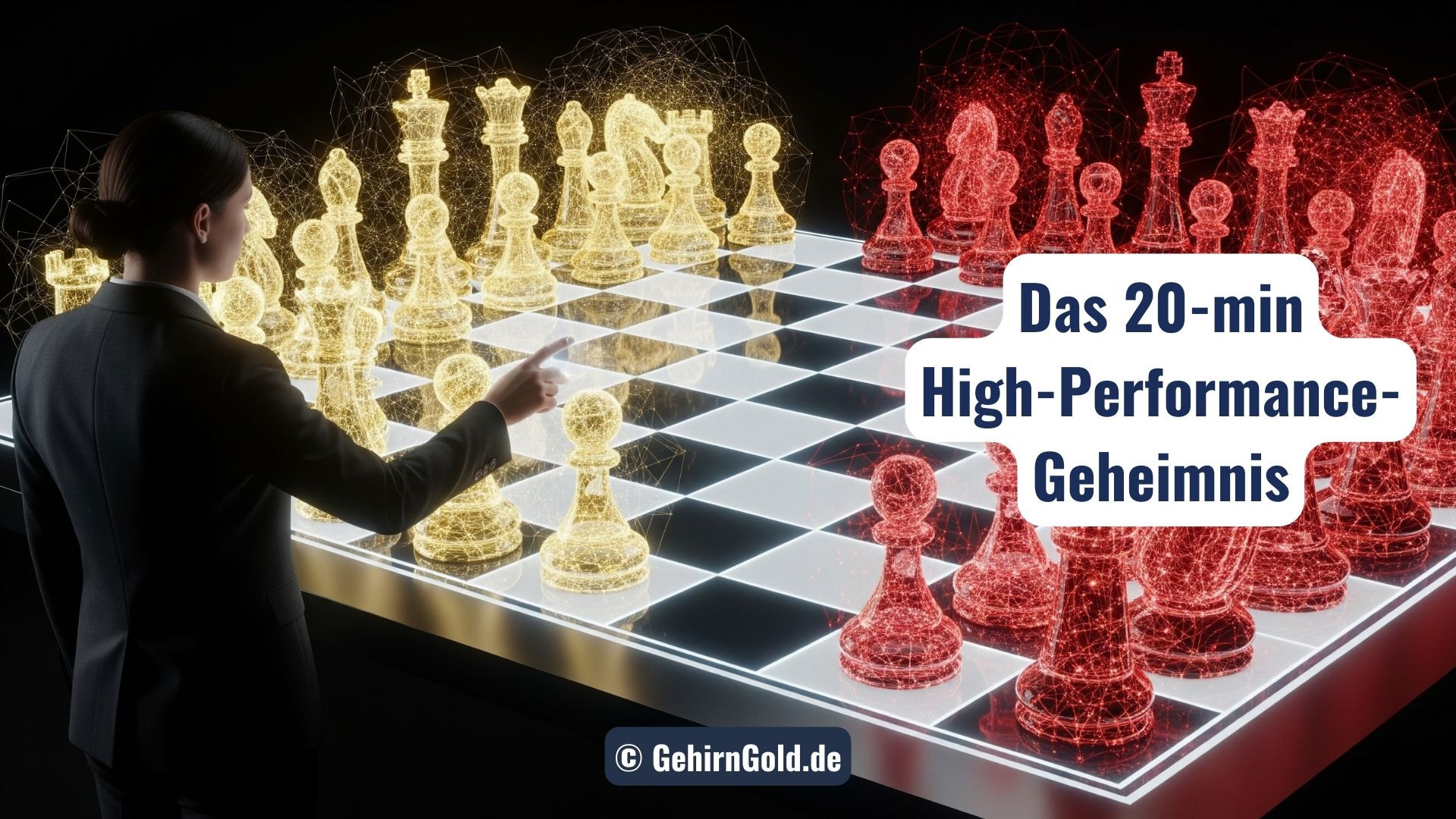 Ein Gehirn, das durch einen PowerNap aufgeladen wird, symbolisiert durch leuchtende Energiebahnen.