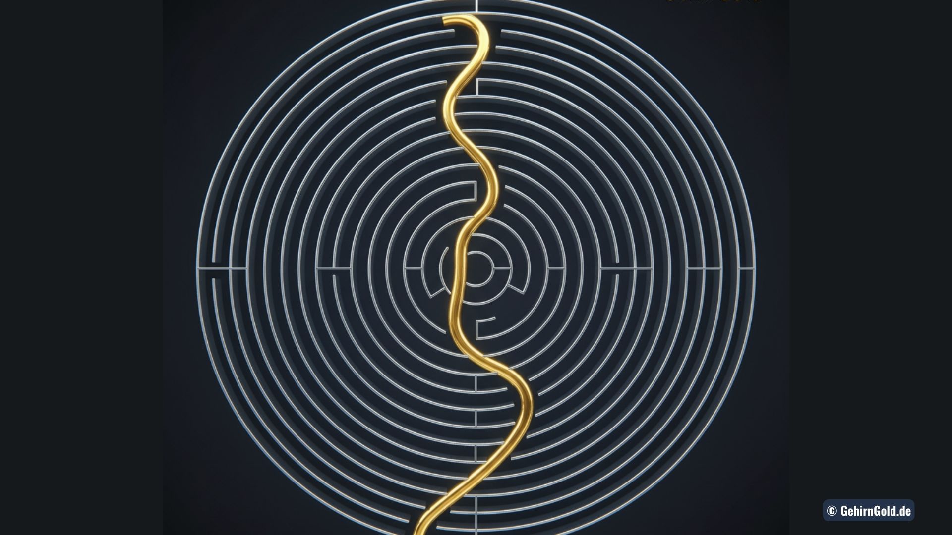 Ein analytisches Gehirn, das einfache Entspannungsversuche blockiert und eine clevere Methode erfordert.