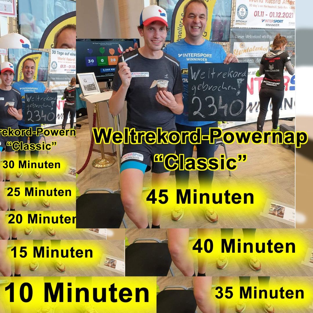 Die komplette Weltrekord PowerNap-Serie