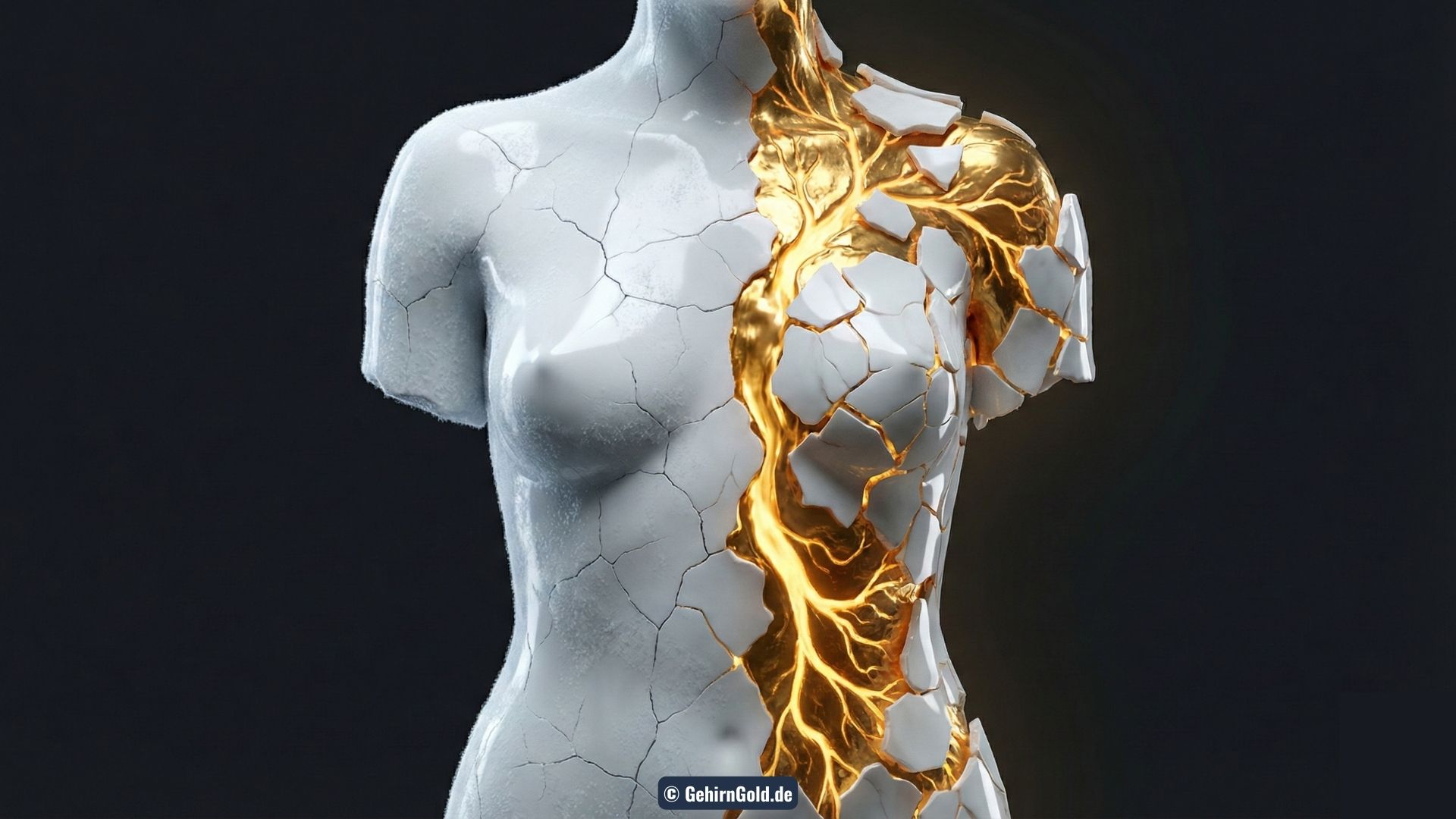 Symbolbild: Glänzende Fassade – eingefrorenes Innenleben