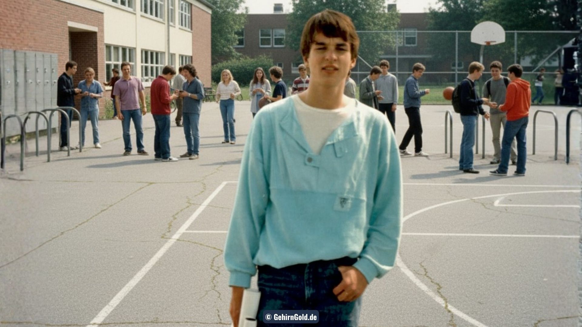 Matthias Schwehm im Alter von 17 Jahren