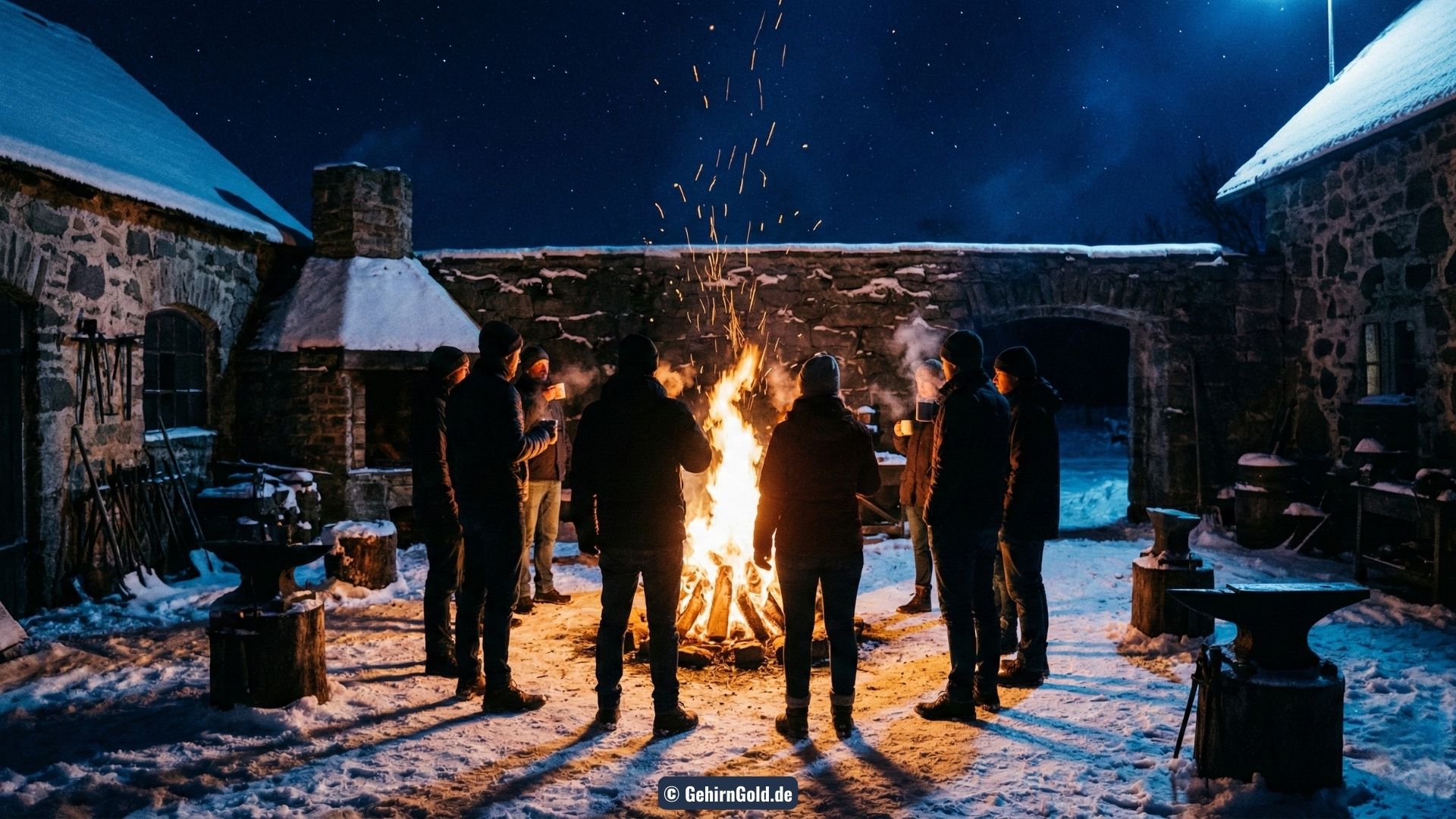 Moment der Erkenntnis am Feuer – ein Dammbruch in der Gruppe.