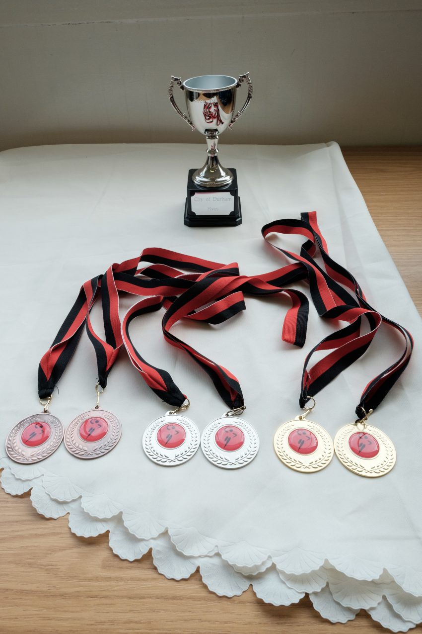 City-of-durham-fives-club-Racecourse-Cup-2019-medals