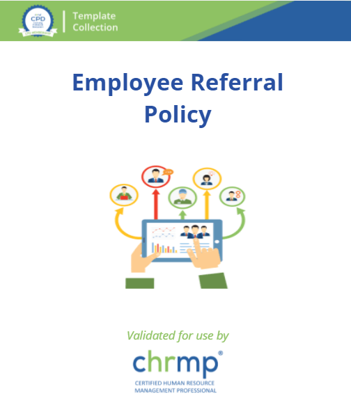 Employee referral policy