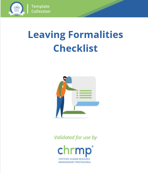 Leaving Formalities Checklist