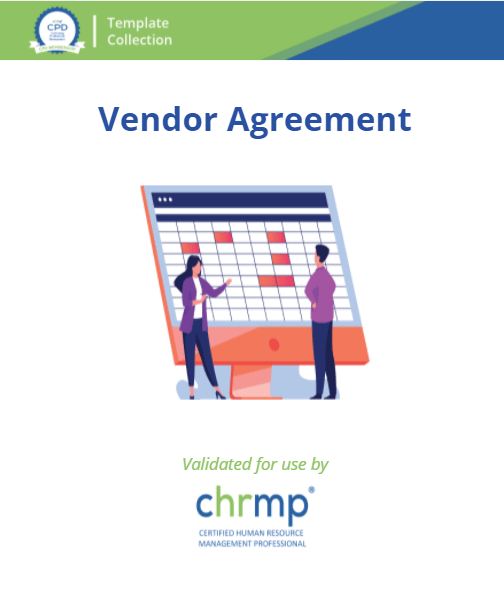 Sample Vendor Agreement