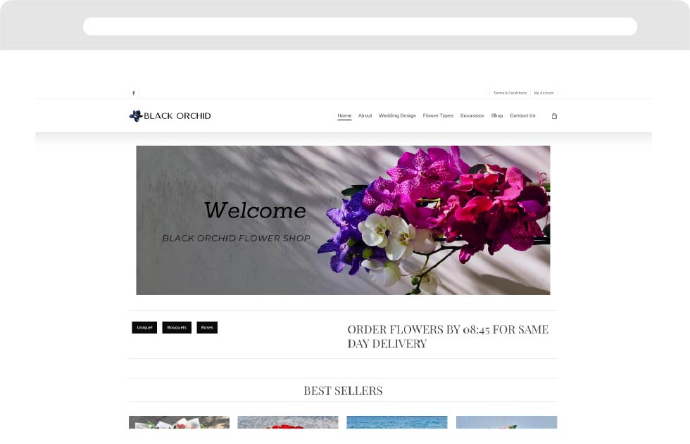 black orchid,applab projects,custom website,wordpress website,eshop