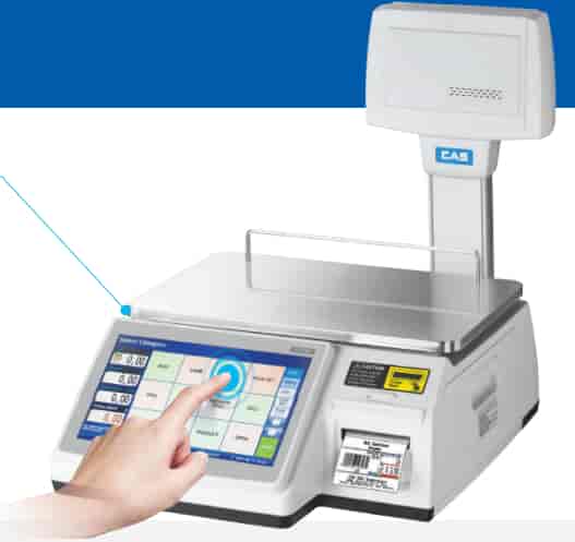 weighing machine with printer