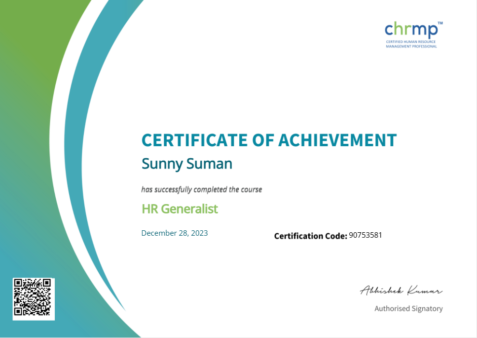 HR Generalist