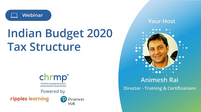 India Budget 2020 tax Structure