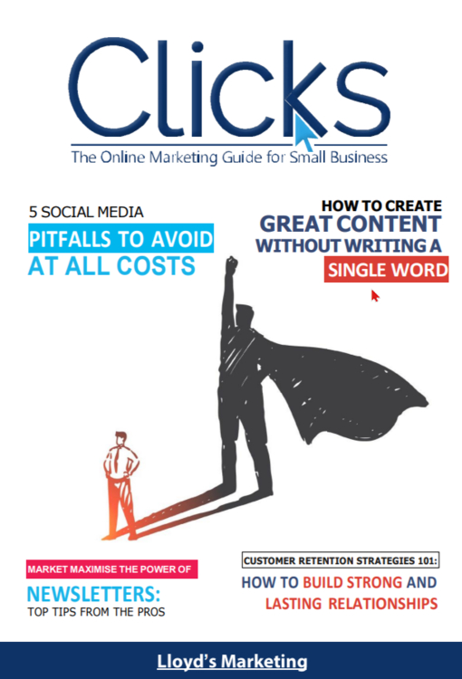 The Cover Image Of July'S Clicks Digital Marketing Magazine Uk