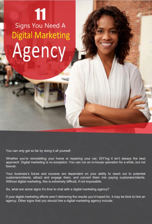 Clicks October'S Digital Marketing Magazine Article About Whether You Need A Digital Marketing Agency 