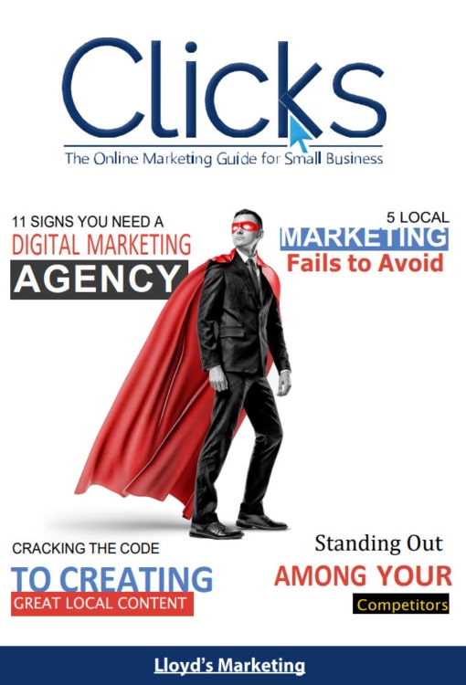 The Front Cover Of October'S Edition Of Clicks Digital Merketing Magazine