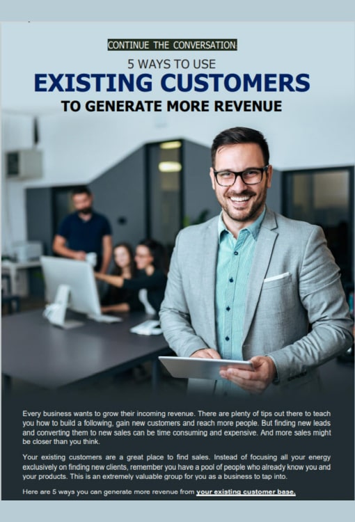 5 Easy Ways To Increase Revenues Through Existing Customers