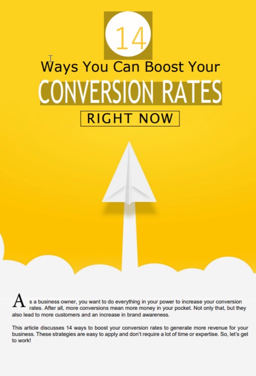 14 Ways Local Businesses Can Boost Their Website Conversion Rates