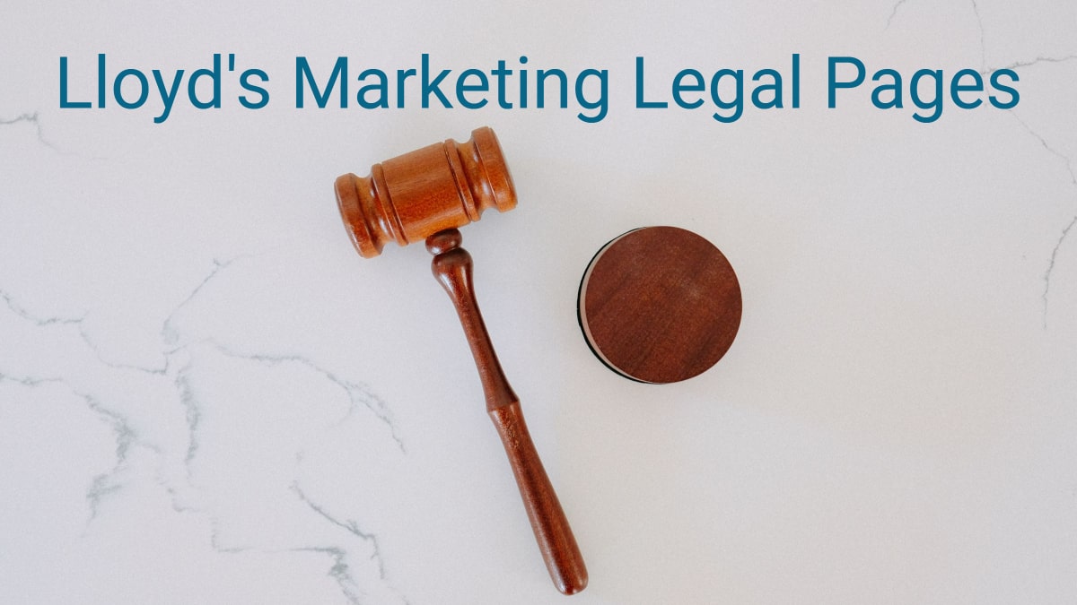 digital marketing website legal pages 2 I Social Media Marketing